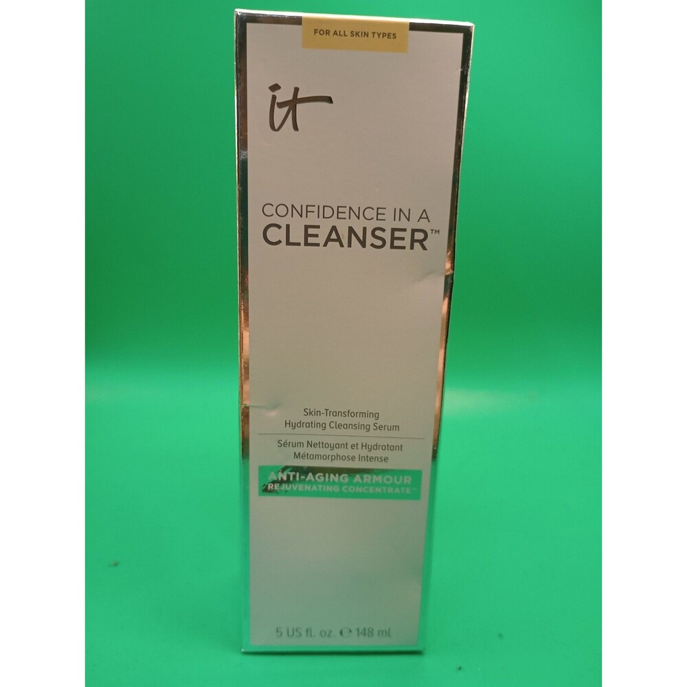 IT COSMETICS CONFIDENCE IN A CLEANSER 5 OZ. BNIB/SEALED. FULL SIZE.
